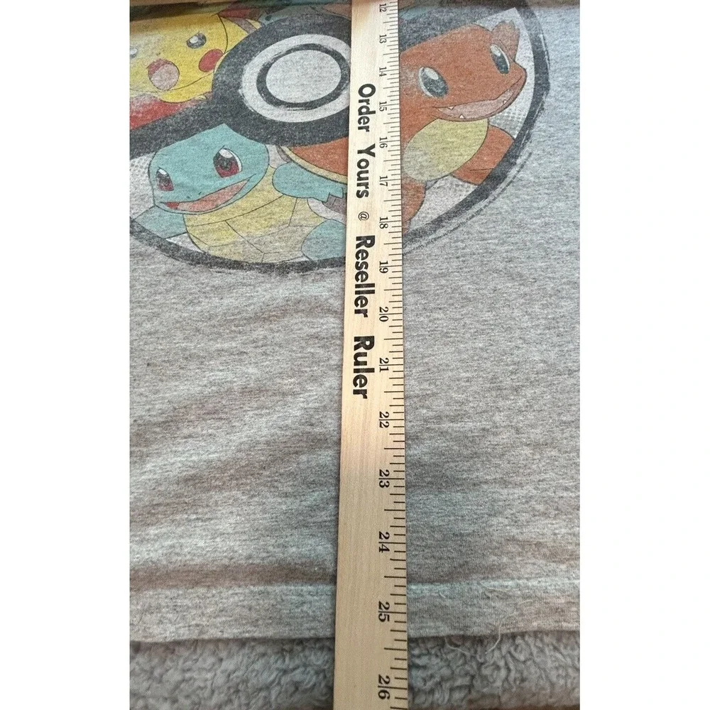 Old Navy Collectabilitees‎ Boys T- Shirt Size XL/TG Gray Pokemon Tee